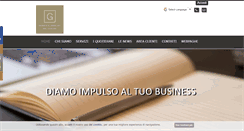 Desktop Screenshot of ghinatoeassociati.studio.websigma.net